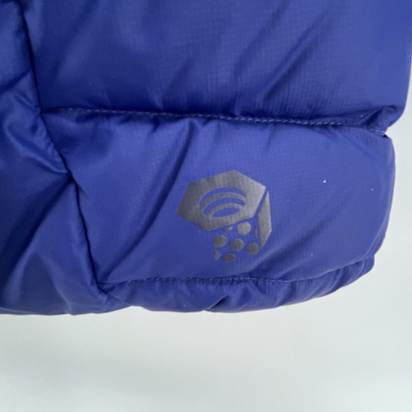 Mountain Hardwear Down Parka Women's Large Purple‎ Winter Puffer Jacket - Picture 3 of 7